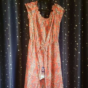 Paisley printed Romper